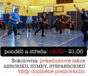 prázdninové lekce AEROBIKU, ZUMBY, STEPAEROBIKU @ Sokolovna Libčice | Libčice nad Vltavou | Středočeský kraj | Česká republika