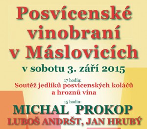 Máslovické posvícenské vinobraní @ Máslovice | Máslovice | Středočeský kraj | Česká republika