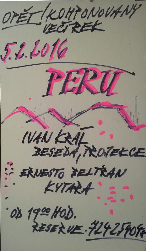 Komponovaný večírek - Peru @ Libčická Vinotéka | Libčice nad Vltavou | Středočeský kraj | Česká republika