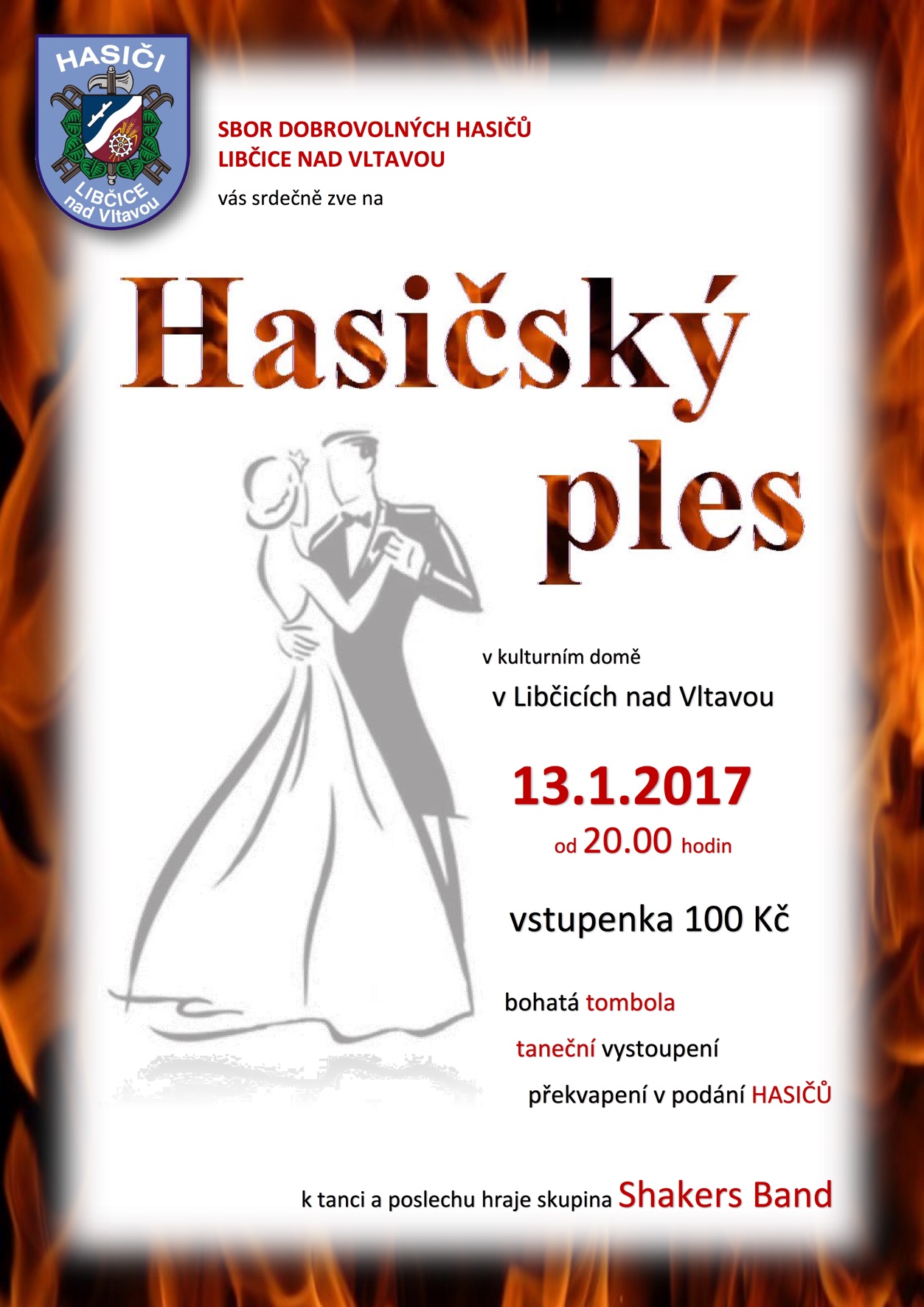 Ples SDH Libčice 2017