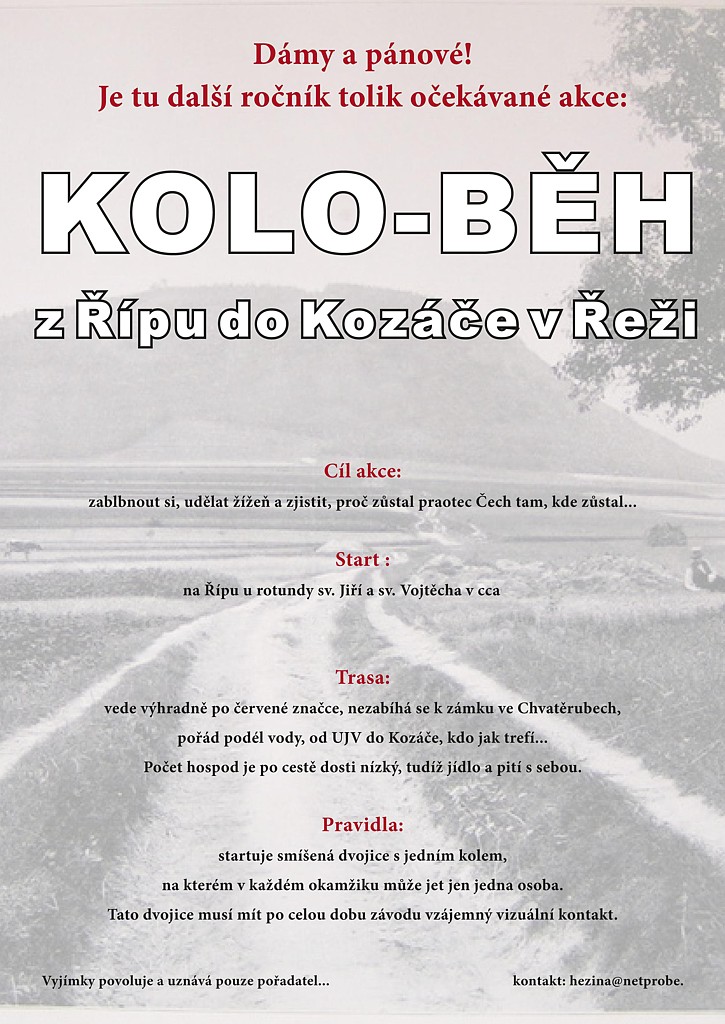Kolo-Běh Říp-Řež 2016 @ Rotunda Sv. Jiří | Mnetěš | Česká republika