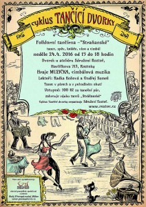 Folklórní tančírna @ dvorek u Ateliéru Sdružení Roztoč | Roztoky | Středočeský kraj | Česká republika