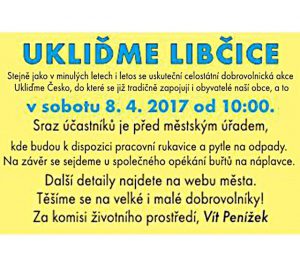 Ukliďme Libčice 4 @ před městským úřadem | Libčice nad Vltavou | Středočeský kraj | Česká republika
