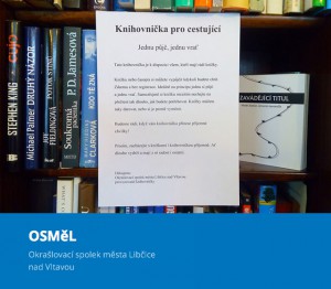 Osměl otevírá nádražní knihovnu @ vlakové nádraží Libčice | Libčice nad Vltavou | Středočeský kraj | Česká republika