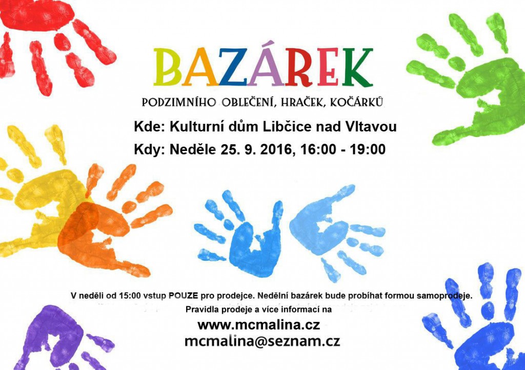 bazárek: podzim 2016