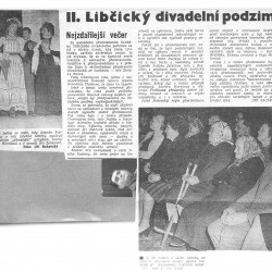 Libčický divadelní podzim v místních médiích