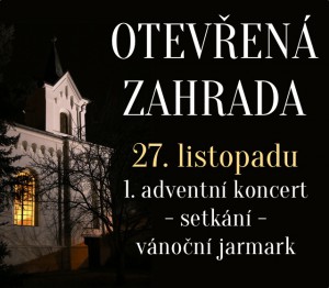 Otevřená zahrada: 1. adventní koncert @ Evangelický kostel | Libčice nad Vltavou | Středočeský kraj | Česká republika