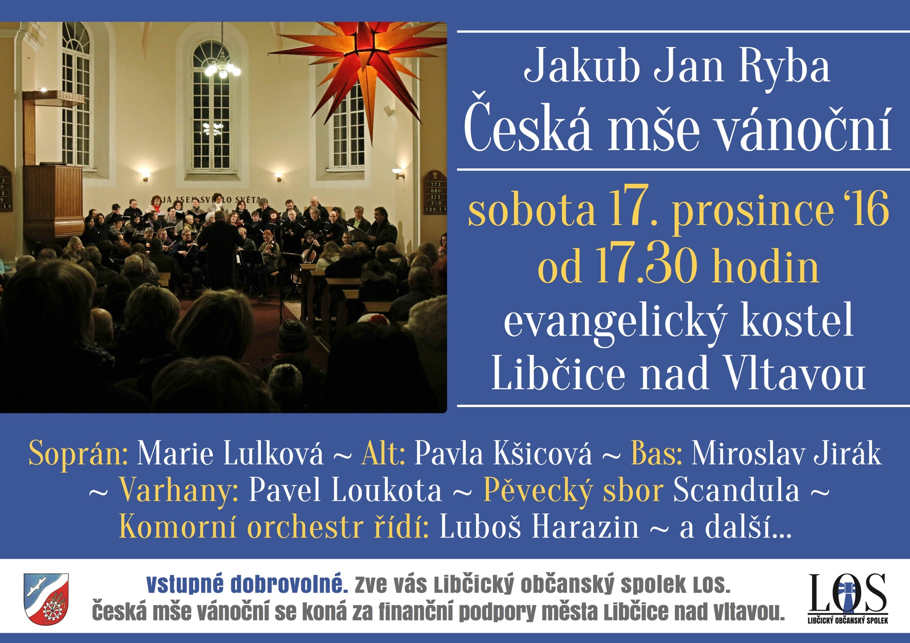 Česká mše vánoční Jakuba Jana Ryby 2016