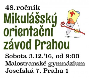 Mikulášský orientační závod Prahou @ Malostranské gymnázium | Praha | Česká republika