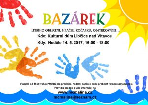Letní bazárek dětského zboží @  KD Libčice nad Vltavou | Libčice nad Vltavou | Středočeský kraj | Česká republika