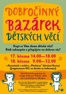 Dobročinný bazárek dětských věcí @ Ateliér "Plechárna"