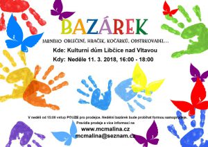 Jarní bazárek @  KD Libčice nad Vltavou | Libčice nad Vltavou | Středočeský kraj | Česká republika