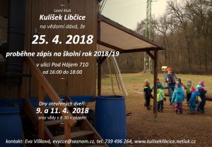 Den otevřených dveří v Kulíšku @ zázemí Kulíška u lesa 