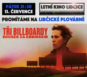 Letní kino: Tři billboardy kousek za Ebbingem @ Libčická plovárna | Libčice nad Vltavou | Středočeský kraj | Česká republika