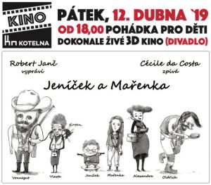 Pro děti: Jeníček a Mařenka @ Kino Kotelna