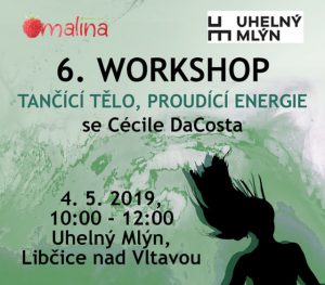 6. workshop: Tančící tělo, proudící energie @ galerie ARTO.TO v Uhelném mlýně | Libčice nad Vltavou | Česká republika