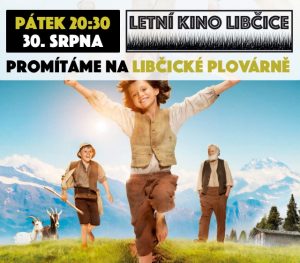 Letní kino pro děti: Heidi, děvčátko z hor @ Libčická plovárna | Libčice nad Vltavou | Středočeský kraj | Česká republika