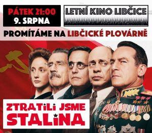 Letní kino: Ztratili jsme Stalina @ Libčická plovárna | Libčice nad Vltavou | Středočeský kraj | Česká republika