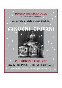 Vánoční zpívání - Scandula v holubické rotundě @ Kostel Narození Panny Marie - původně románská rotunda