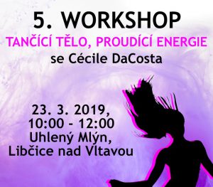 5. workshop: Tančící tělo, proudící energie @ galerie ARTO.TO v Uhelném mlýně | Libčice nad Vltavou | Česká republika