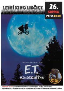 E.T. - Mimozemšťan čili Na konci léta promítáme dětem @ Libčická plovárna