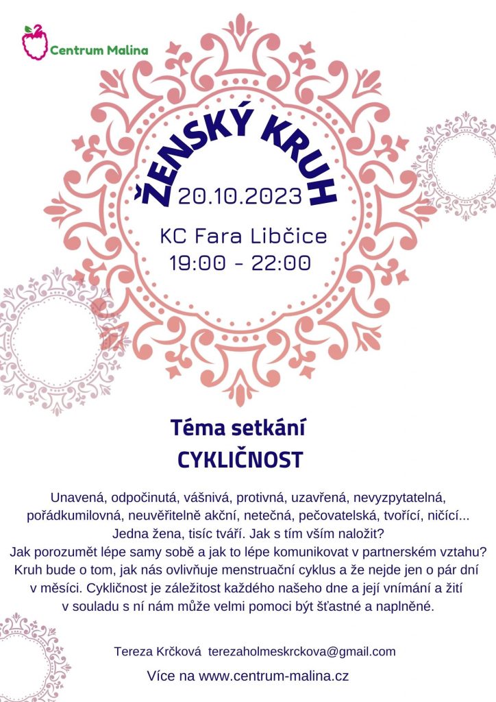 Ženský kruh - Cykličnost @ KC Fara