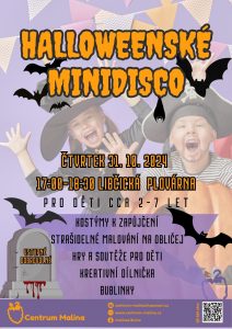 Halloweenské minidisco @ Restaurace Kotva - plovárna Libčice