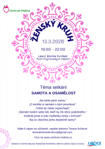 Ženský kruh - samota a osamělost @ LMŠ Kulíšek